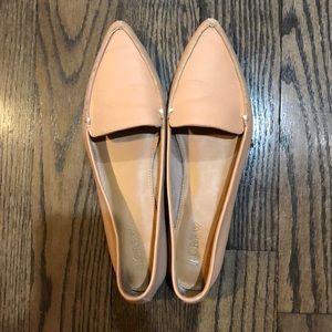 J crew nude flats